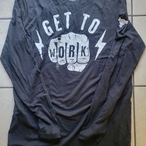 COPY - Under Armour The Rock Johnson "Get To Work" Long Sleeve Mens XL NWT